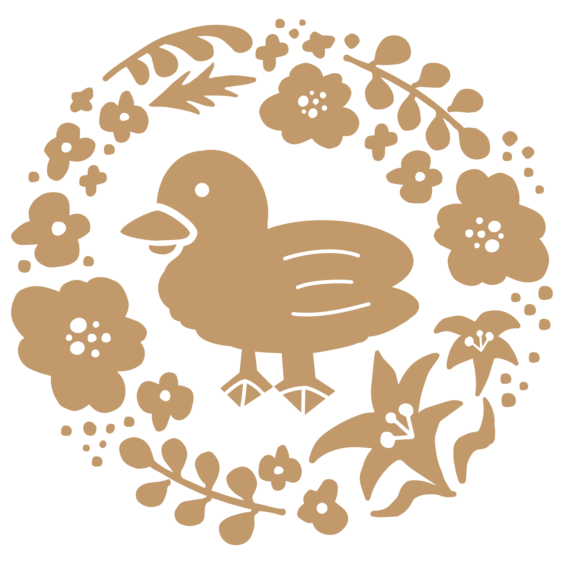 koko_ha_shop.　カモイラスト　画像