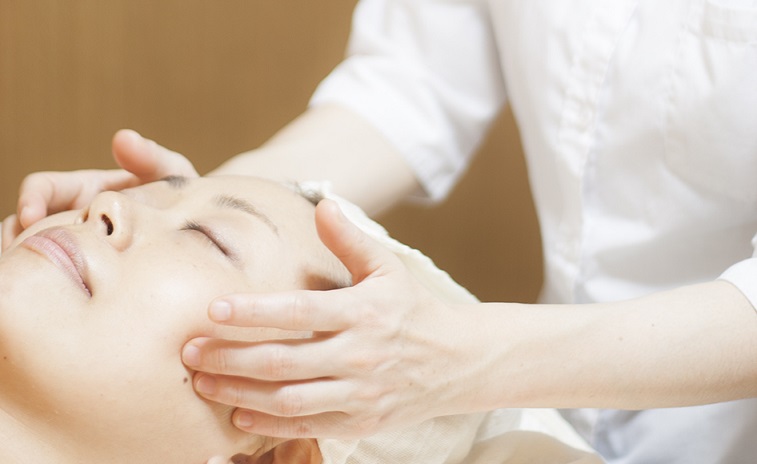 フェイシャル　タオル　写真